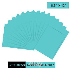 Enveloppes matelassées colorées 8,5 x 12 en polyéthylène pour expédition postale