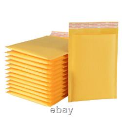Expédier des enveloppes matelassées en poly avec bulles Kraft de tailles 4x8, 6x9 et 7.25x12