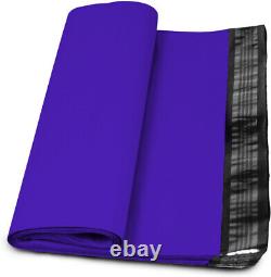Sacs d'expédition en plastique violets auto-adhésifs pour enveloppes polyvalentes de toutes tailles