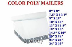 Sacs d'expédition en poly mailers enveloppes Emballage Premium 9x12 10x13 14.5x19