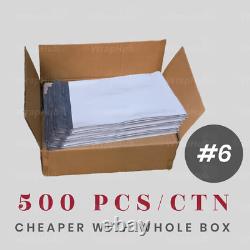 Sacs d'expédition en polyéthylène auto-scellants pour enveloppes de courrier en plastique 14,5 x 19