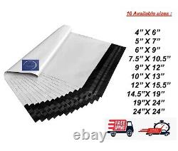 Sacs postaux en polyéthylène enveloppes d'expédition auto-adhésives de qualité supérieure 2.5 MIL